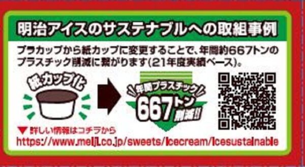 明治 エッセルスーパーカップミニ クッキーバニラ80ml×6個×8箱 - 画像 (5)
