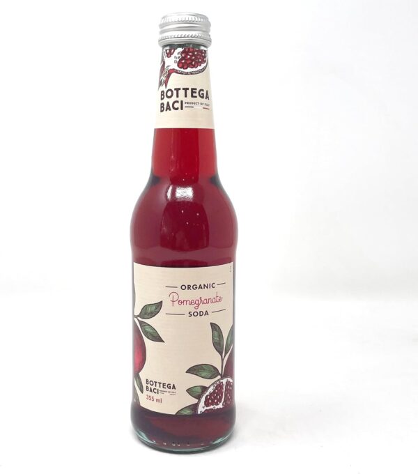 Bottega Baci オーガニック ザクロソーダ 355ml×12本 Organic Pomegranate Soda