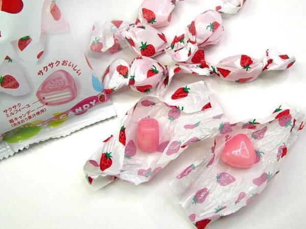 サクマ製菓 いちごみるく 100g×10袋 - 画像 (4)