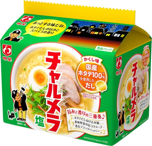 明星 チャルメラしお (99g×5食)×6個