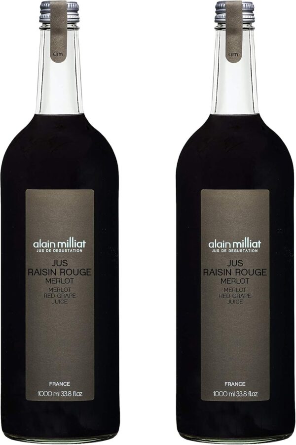 【2本セット】 アランミリア メルロー種 赤グレープジュース 1000ml