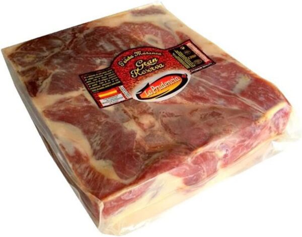 La Prudencia【熟成18ヵ月】スペイン産パレタセラーナ・ボーンレス 3kg 生ハム ブロック 全て可食部の便利な骨なしブロックタイプ