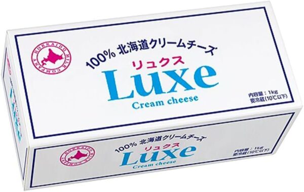 北海道乳業 リュクスクリームチーズ 1kg 【Luxe】【冷蔵】 ×2セット