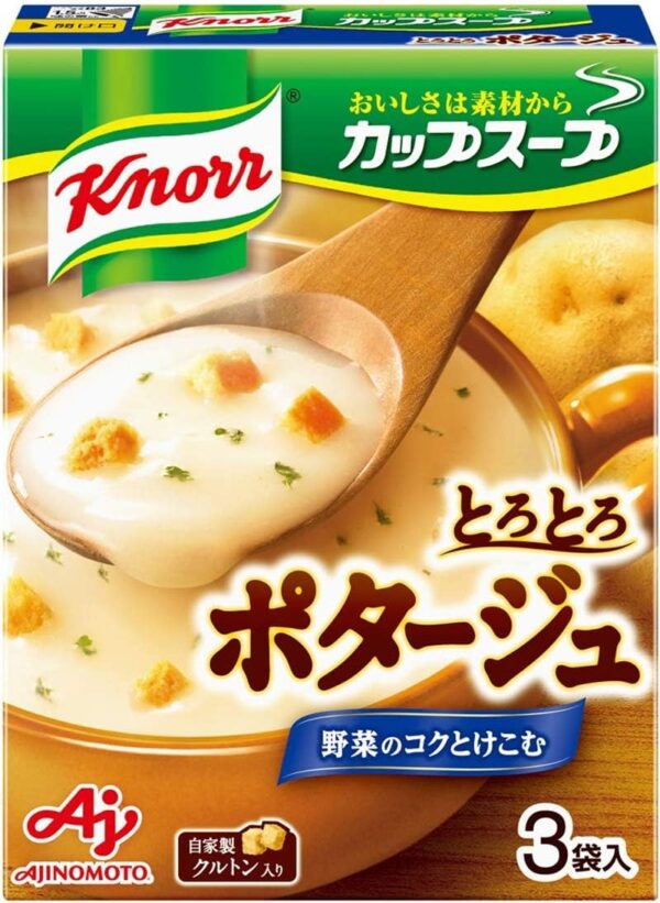 クノール カップスープ ポタージュ 3食入箱×10 味の素