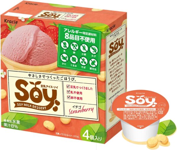 クラシエフーズ Soy イチゴ60ml×4個×8箱