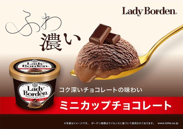 ロッテ レディーボーデンミニカップ チョコレート 120ml ×6個 - 画像 (4)