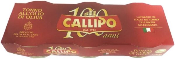 カリッポ トンノ (ツナ) オリーブオイル漬け 80g×3缶パック