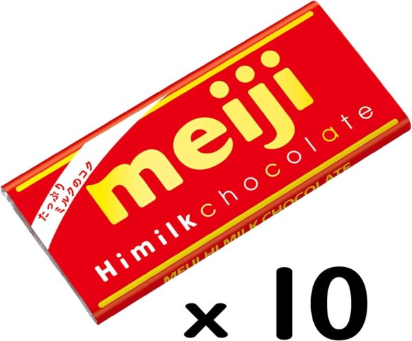 明治 ハイミルクチョコレート 50g×10枚 - 画像 (2)