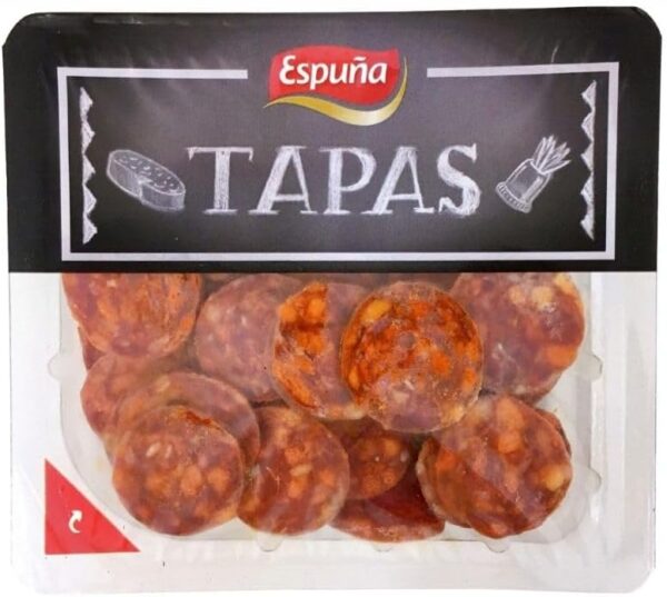 Espuna チョリソースライス 60g x5 スペイン産 熟成サラミ
