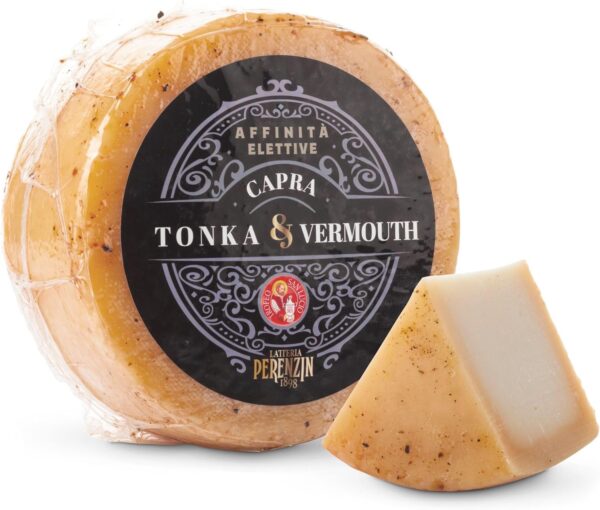 イタリア VALSANAヴァルサナ カプラ・トンカ・エ・ヴェルモット 約200g(ハード系チーズ)