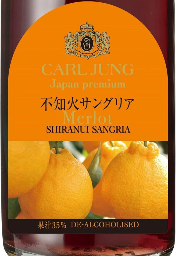 CARL JUNG カールユングジャパンプレミアム メルロー不知火サングリア(ノンアルコールワイン アルコール分0.5% 未満) 500ml - 画像 (2)