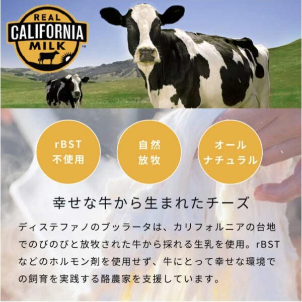 ディステファノ社ブラータチーズ113g×3パック（冷凍）ブッラータ - 画像 (5)