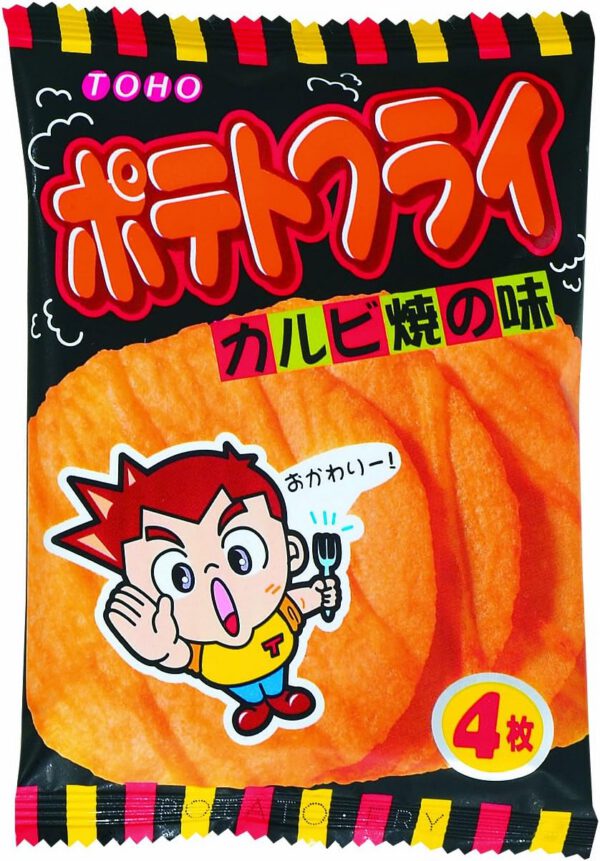 東豊製菓 ポテトフライ(カルビ味) 11g×20袋