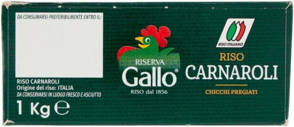 リーゾ ガッロ リーゾ ガッロ カルナローリ 1kg x 12袋[ケース販売][メモス/食品/イタリア/米/624-902] - 画像 (7)