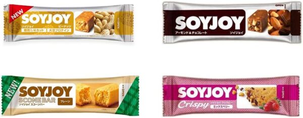 ソイジョイ ピーナッツ アーモンドチョコレート スコーンバープレーン ミックスベリー 1箱12本 4箱セット 48本入り