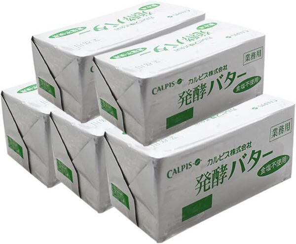 【5個セット】カルピス（株） 発酵バター 食塩不使用 450g×5 まとめ買い