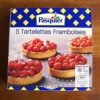 タルトレット ラズベリー 直径9cm 5個 箱入り フランス産 ブリオッシュ パスキエ社 ラズベリーのタルト 保存料不使用の安心デザート - 画像 (5)