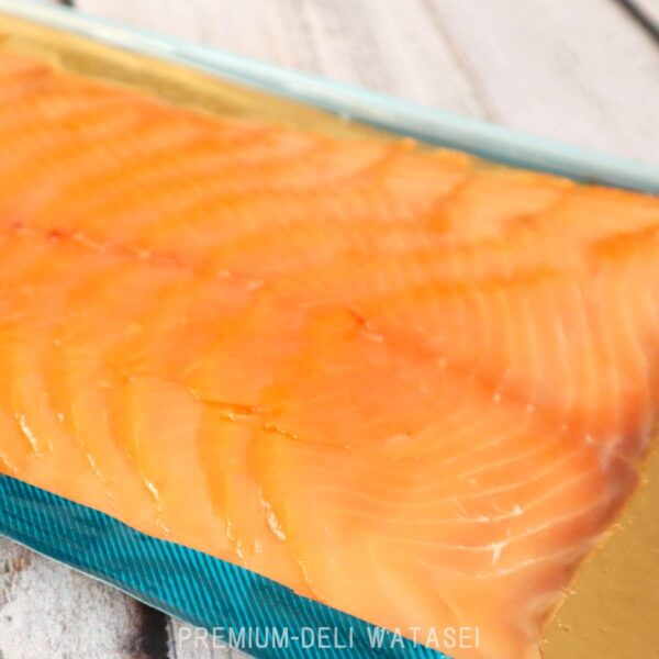 ノルウェー産スモークサーモンスライス500g Norway Smoked Salmon Slice 500g - 画像 (4)