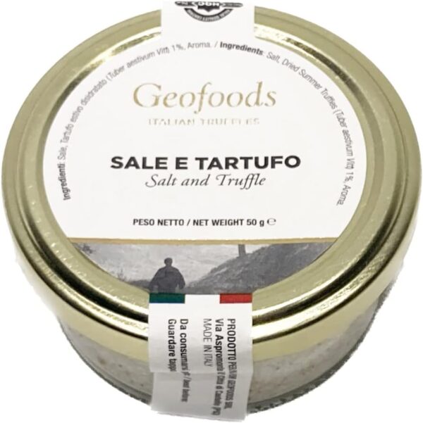 ジオフーズ 黒トリュフ塩 Geofoods イタリア ウンブリア産 トリュフ 使用 50g