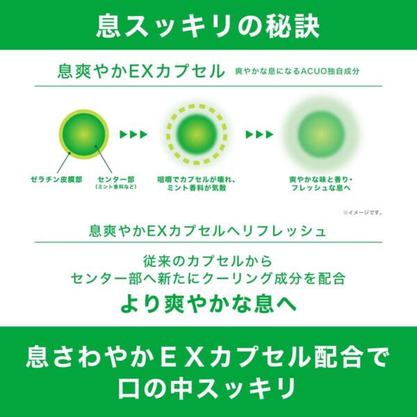 ロッテ ACUO(グリーンミント) 14粒×20個 - 画像 (3)