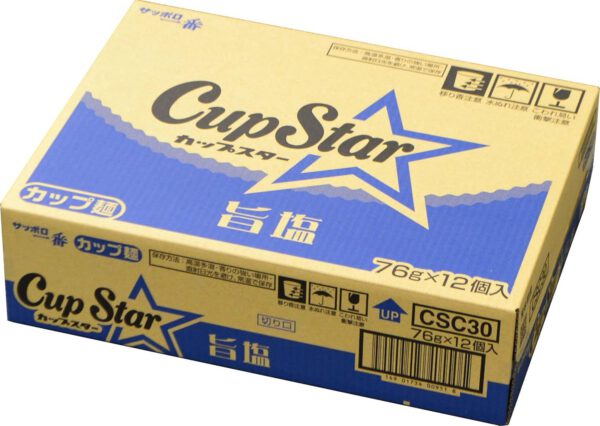 サッポロ一番 カップスター 旨塩 76g×12個 - 画像 (5)