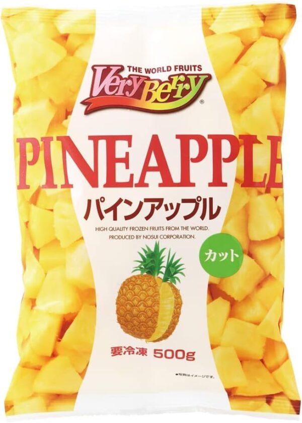 ノースイ 冷凍パインアップルカット 500g