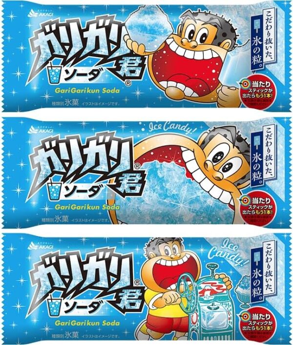 赤城乳業 ガリガリ君ソーダ105ml×33袋＋(おまけ1本付き)