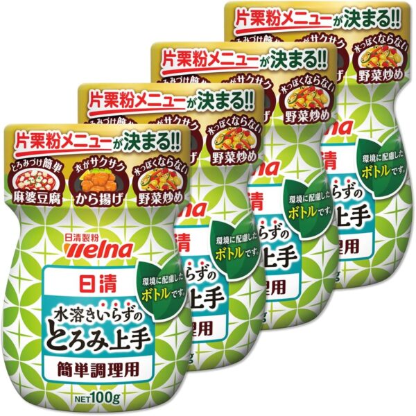 日清製粉ウェルナ 日清水溶きいらずのとろみ上手 100g×4袋
