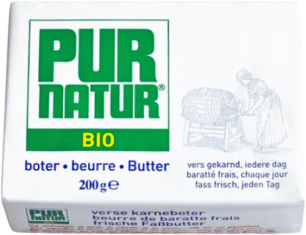【冷蔵】Pur Natur (ピュアナチュール)発酵バター 200g×2個 食塩不使