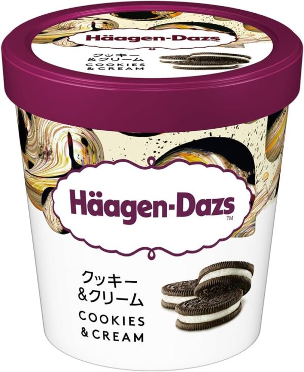ハーゲンダッツ パイント クッキー&クリーム 473ml×8箱
