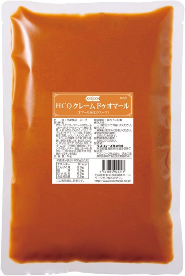 キスコ HCQ 冷凍クレームデュオマール 1kg