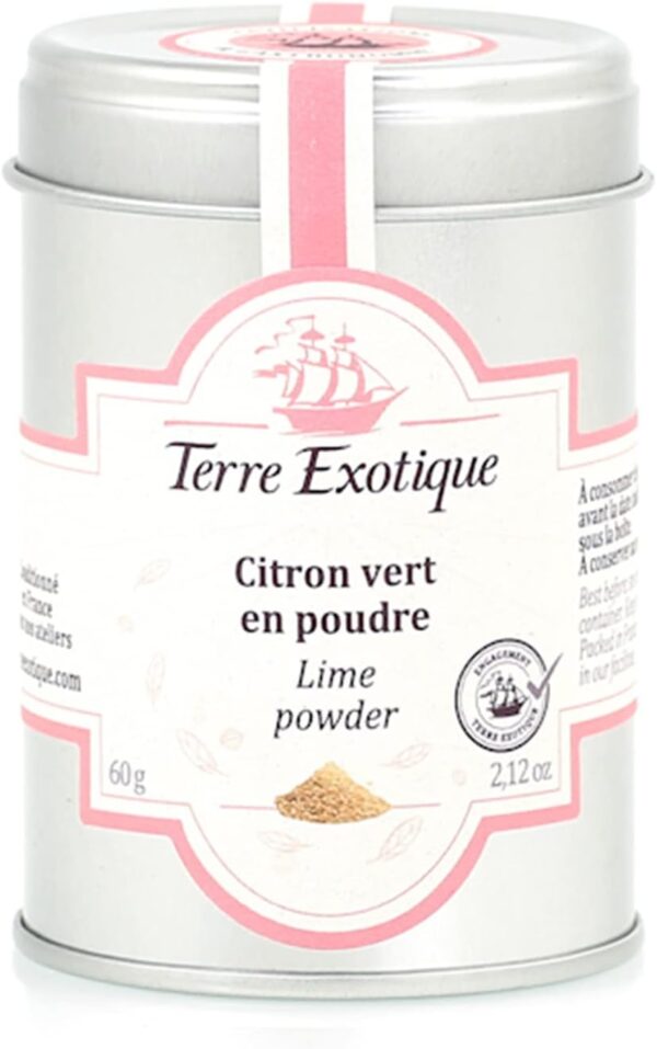 Terre exotique テールエグゾティック ライムパウダー ビオ 60g フルーツパウダー - 画像 (2)