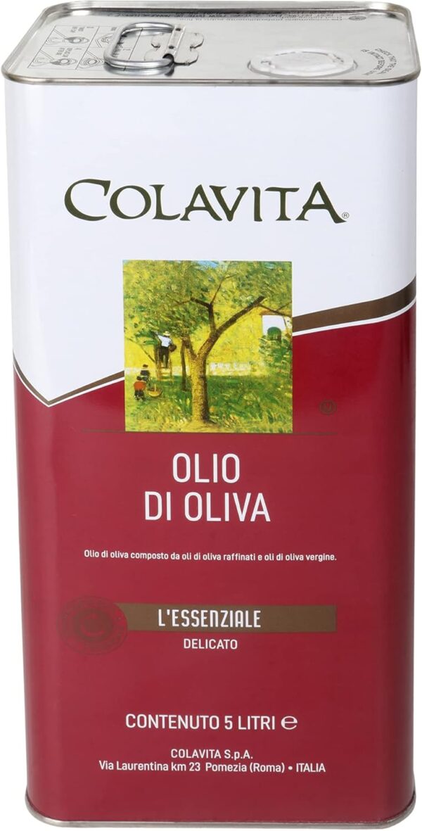 石光商事 COLAVITA ピュアオリーブオイル 5L缶 - 画像 (7)