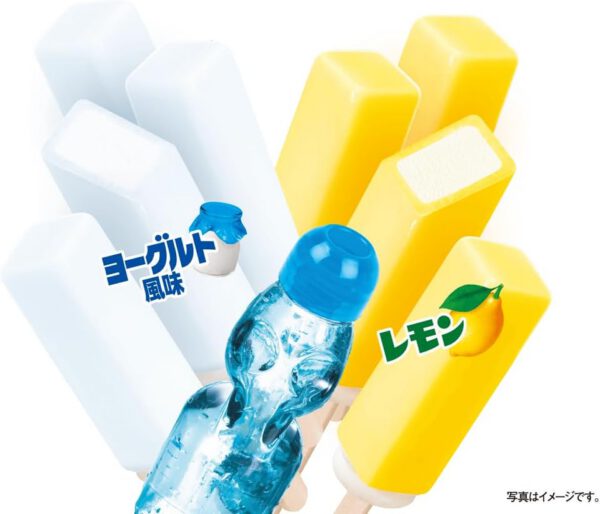 明治 角10棒 ラムネ ヨーグルト風味＆レモン 42ml ×2種 × 各5本×8箱 - 画像 (5)