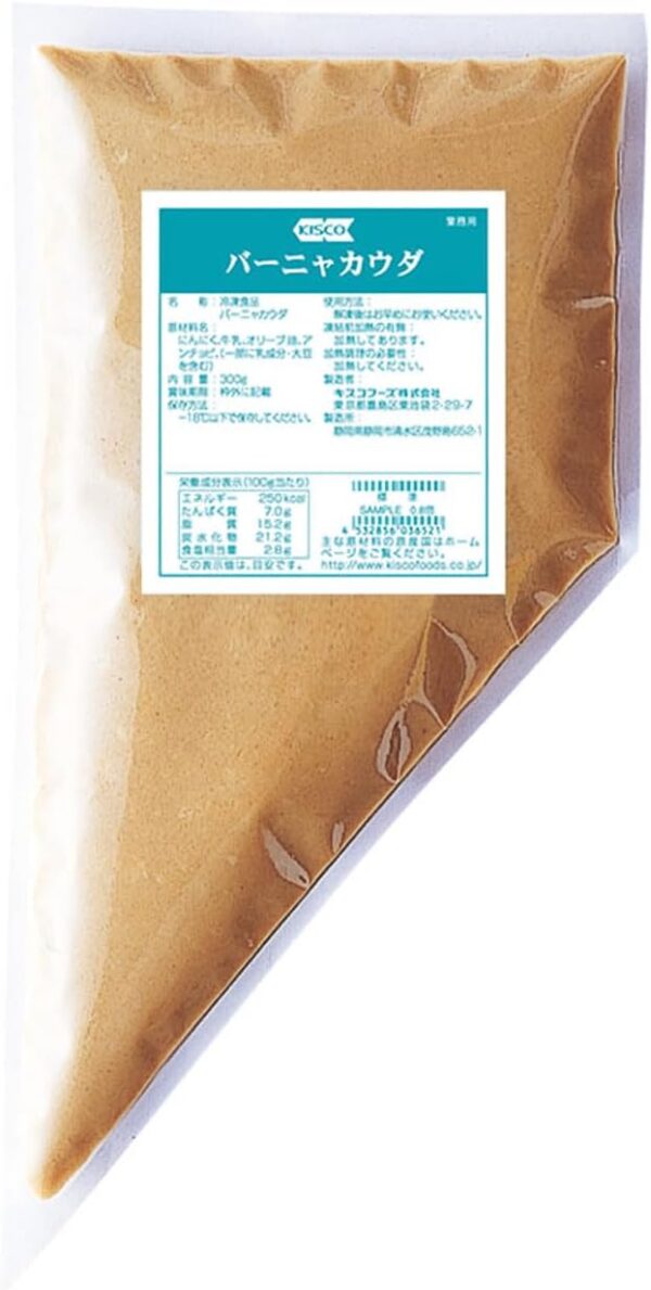 キスコ 冷凍 バーニャカウダソース 300g