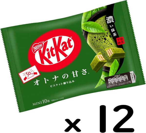 ネスレ日本 キットカットミニ オトナの甘さ濃い抹茶 10枚×12袋 - 画像 (3)