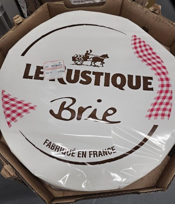 ブリーチーズ ルスティックブリー 約3㎏ ホール 冷蔵 フランス産 白カビチーズ
