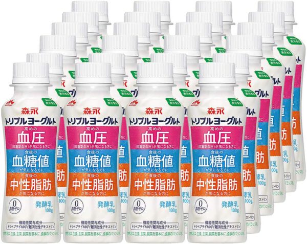 森永乳業　トリプルヨーグルトドリンクタイプ100g×24本 - 画像 (2)