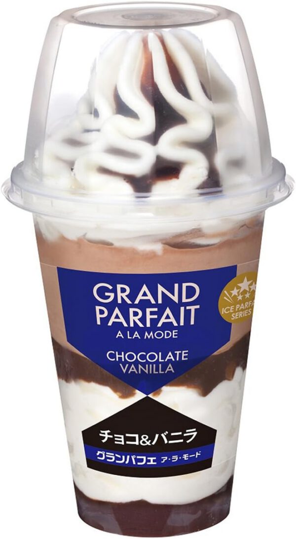 赤城乳業 グランパフェアラモード チョコ&バニラ 400ml×6個