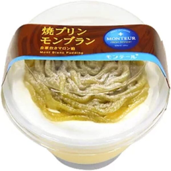 モンテール 焼プリンモンブラン 1個