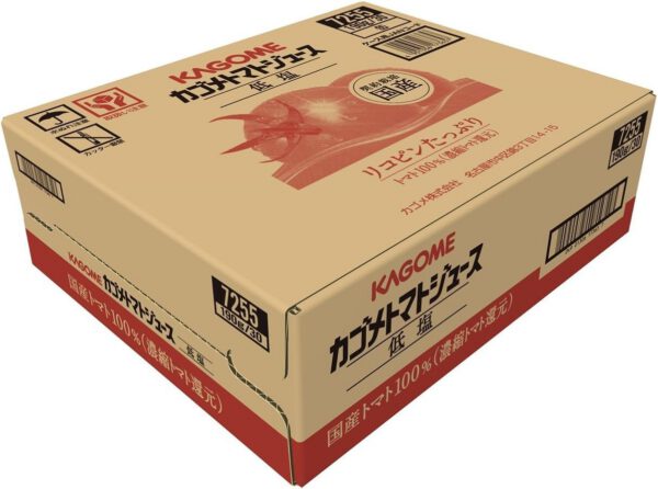 カゴメ トマトジュース 低塩 190g×30本 - 画像 (3)