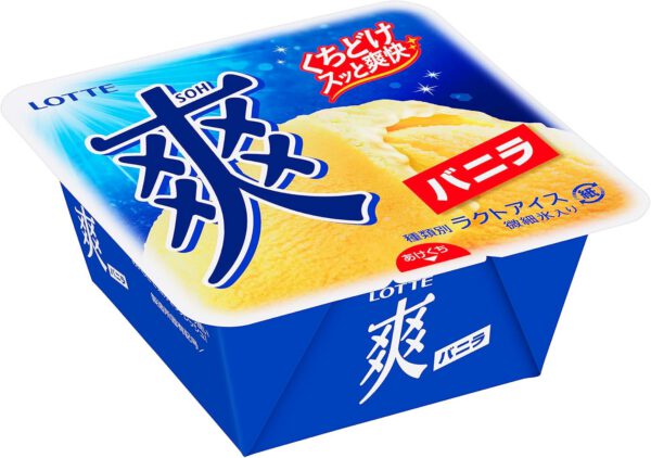 ロッテ 爽 バニラ 190ml×18袋