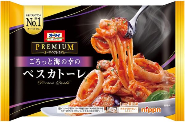 冷凍食品 日本製粉 オーマイプレミアム 海の幸ペスカトーレ280ｇ×12袋