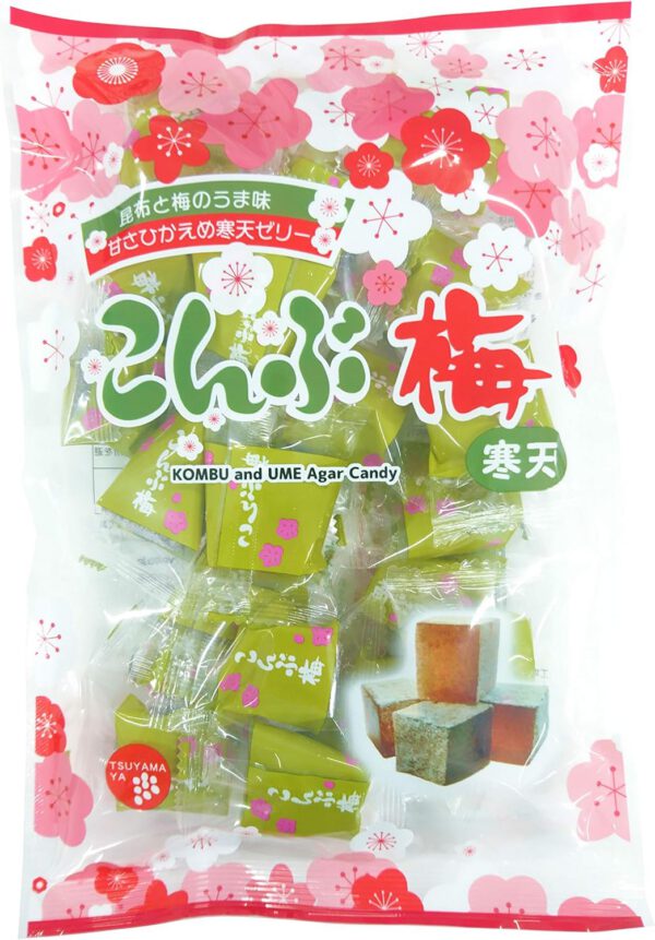津山屋製菓 こんぶ梅 220g×12袋