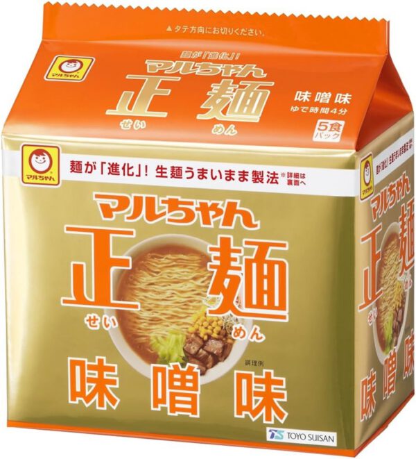マルちゃん正麺味噌味 5P×6個