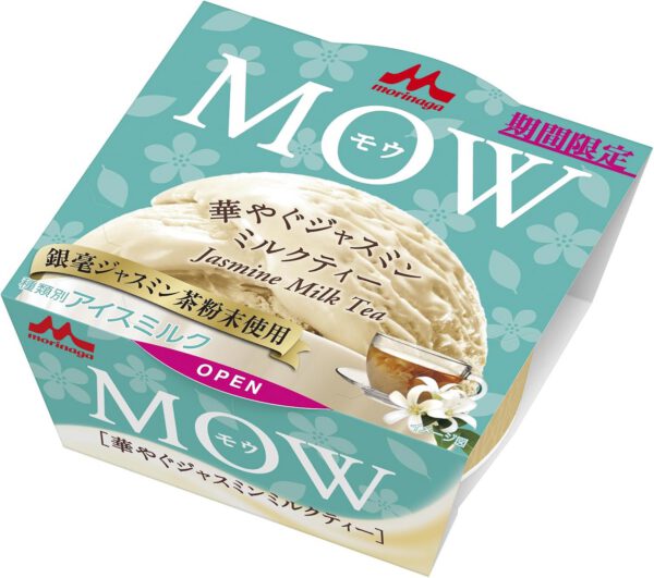 森永乳業 ＭＯＷ 華やぐジャスミンミルクティー140ml×18個