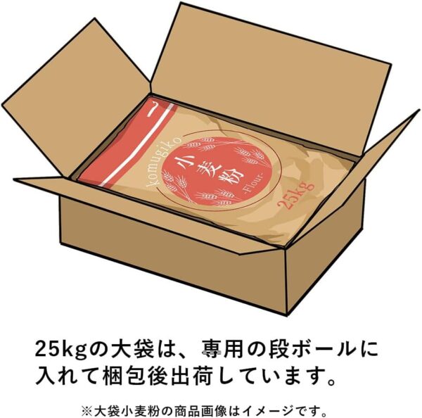 日本製粉 イーグル 製パン用 強力粉 25kg 業務用 - 画像 (2)