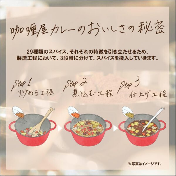 ハウス カリー屋カレー 大辛 180g×10個 パウチ [レンジ化対応・レンジで簡単調理可能] - 画像 (4)