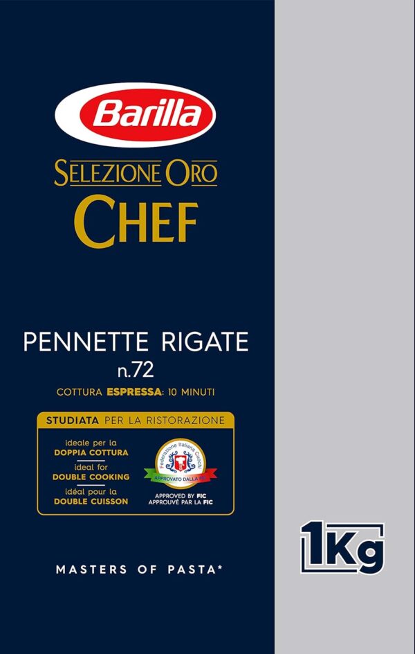 Barilla/バリラ SOC ペンネッテリガーテ No.72 《food》＜1kg＞ - 画像 (2)