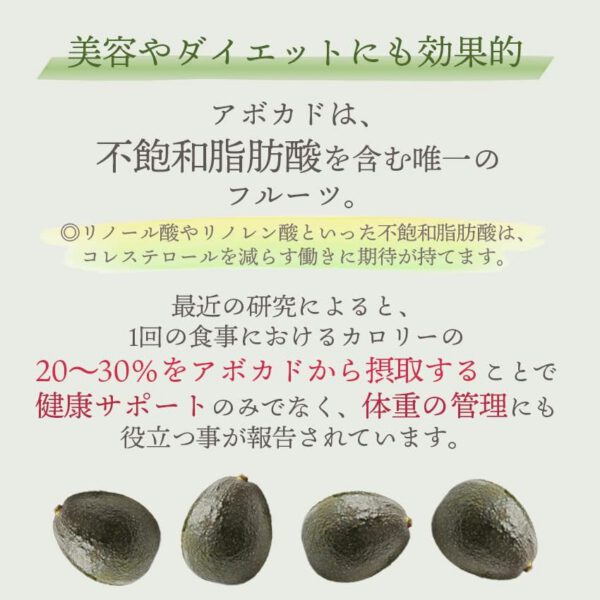 南国フルーツ メキシコ産 アボカド 12玉(200gx12玉) - 画像 (4)